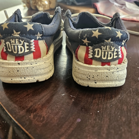 Hey Dude Kids Dark Blue Sneakers - Picture 3 of 3